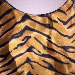 Vintage tiger print purse